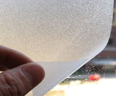 赤壁玻璃门外面粘广告用什么材料好？